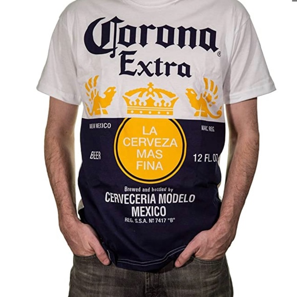 Corona Other - Corona Extra Tee shirt / plain white back size xl